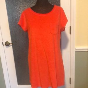 Lands’End Terry cloth like dress  M/P 10-12 NWOT